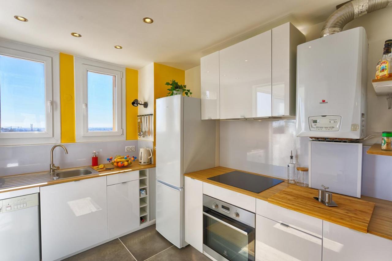 Smile Home-Nid Panoramique Vue Wow ! Spadeco - Loungezen - Terrasse Ensoleillee - Arrivee Autonome - Netflix - Emplacement Ideal - Lumineux - Renove A Neuf - Wifi Fibre - Montpellier Exterior foto