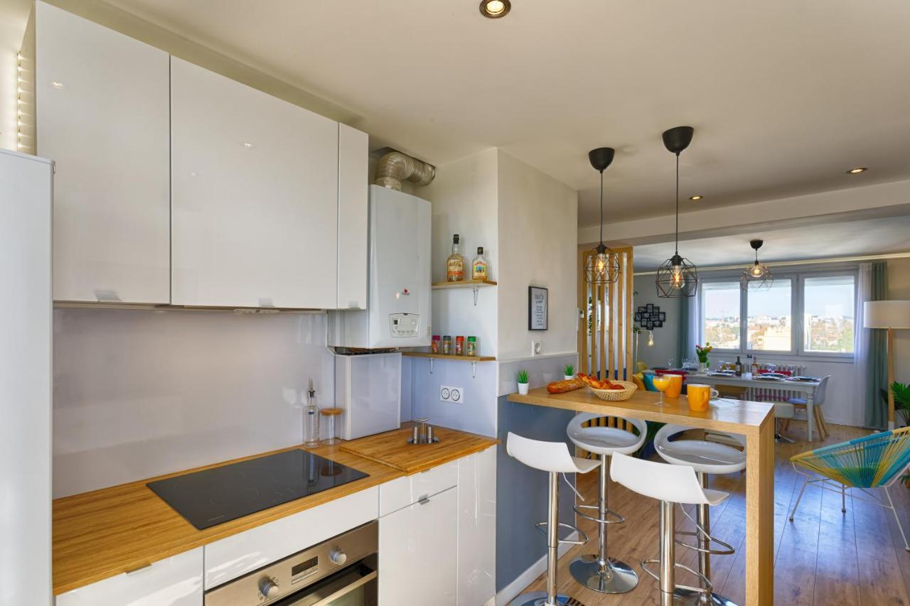 Smile Home-Nid Panoramique Vue Wow ! Spadeco - Loungezen - Terrasse Ensoleillee - Arrivee Autonome - Netflix - Emplacement Ideal - Lumineux - Renove A Neuf - Wifi Fibre - Montpellier Exterior foto